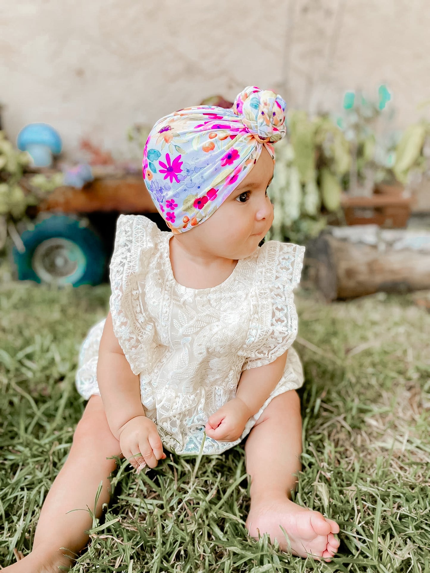 Floral Turban