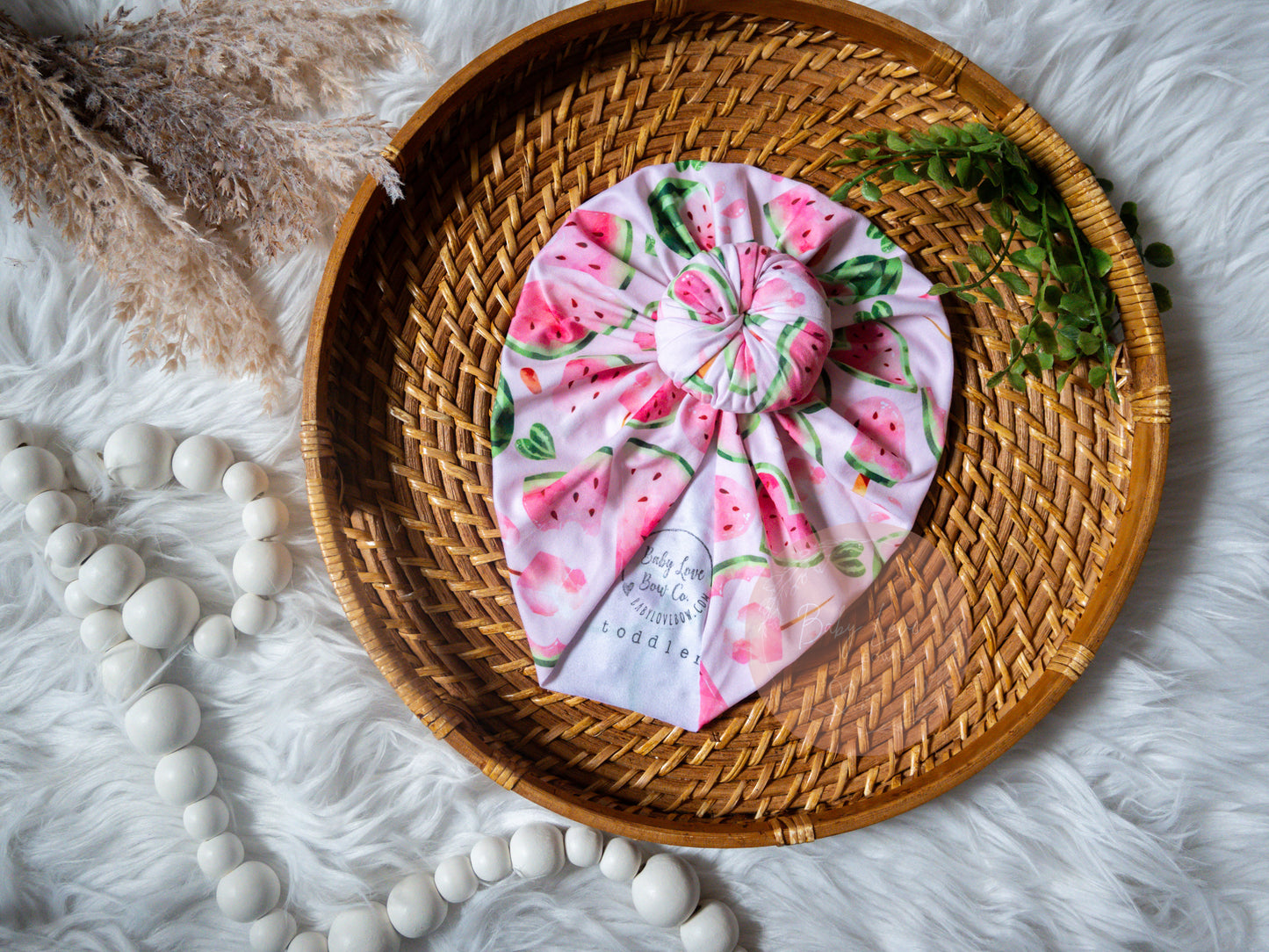 One in a Melon Pink Turban