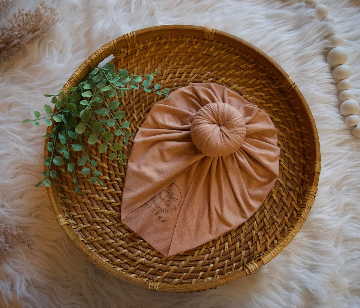 Nearly Nude Neutral Turban