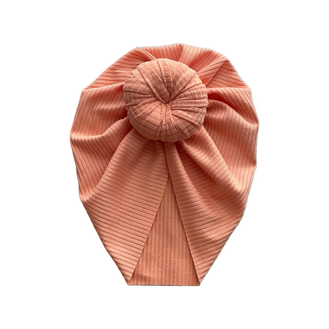 Soft Knit Turban in “Orange Cream Pop”