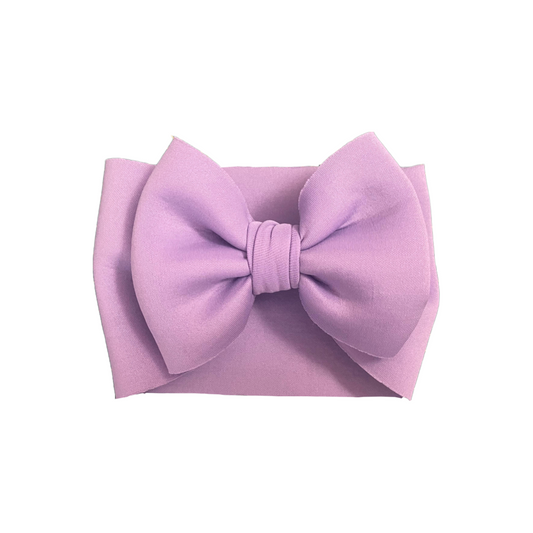 Puff Headwrap in “Lilac”